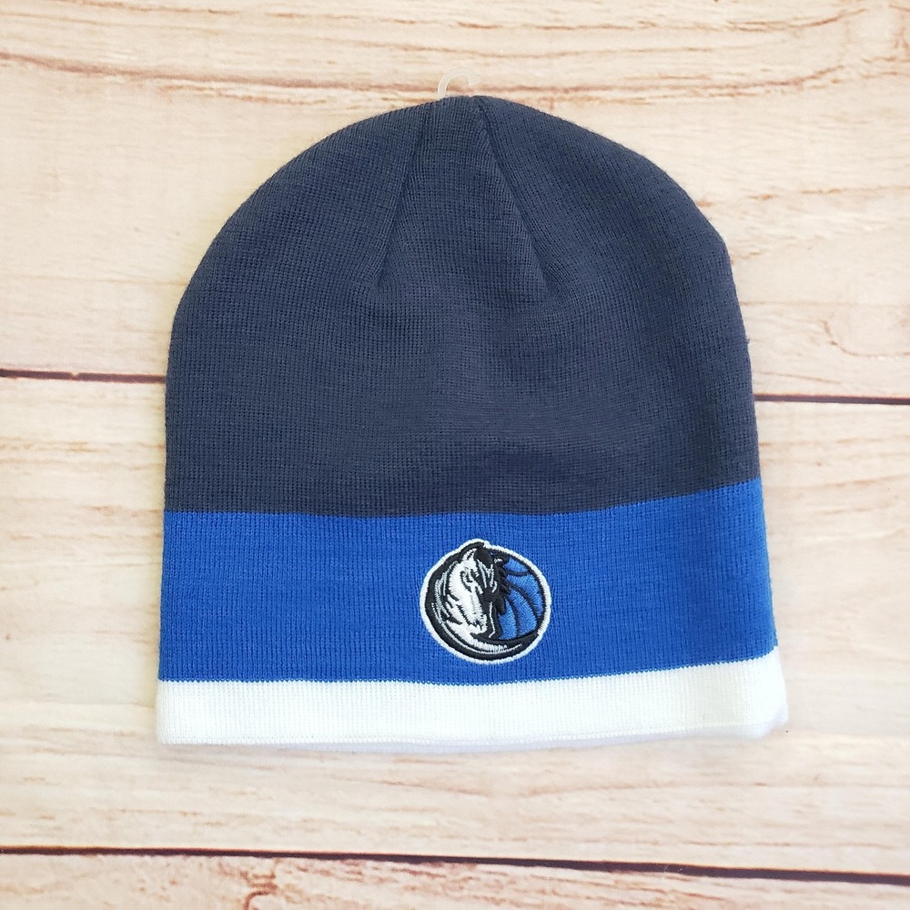 Dallas Mavericks Hat Beanie Knit Snap Back NBA Basketball Mens One Size adidas